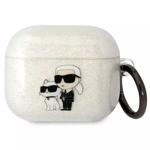 Etui ochronne na słuchawki Karl Lagerfeld do Airpods 3 cover Gliter Karl