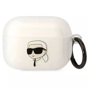 Etui ochronne na słuchawki Karl Lagerfeld do AirPods Pro cover Karl`s Head