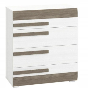 Komoda szafka 86 cm z szufladami meble BLANCO 08