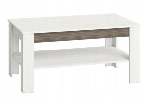 Ława stolik kawowy 114 cm z półką salon BLANCO 12