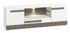 Szafka pod telewizor stolik komoda BLANCO 09 LED