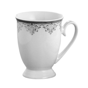 Kubek porcelanowy Diana Platyna 300 ml AMBITION