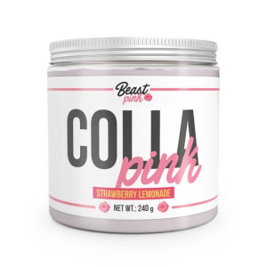 KOLAGEN Colla Pink Truskawka BeastPink  - GymBeam