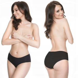 Figi Julimex Bliss, Laserowo Cięte, Czarne, L