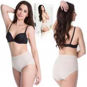 JULIMEX Figi 271 Wyszczuplające Beżowe 2XL