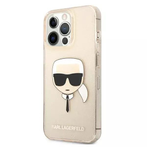 Etui Karl Lagerfeld do iPhone 13 Pro Max 6,7" hardcase Glitter Karl`s Head