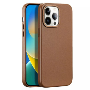 Dux Ducis Grit skórzane etui do iPhone 14 Pro eleganckie ze sztucznej skóry