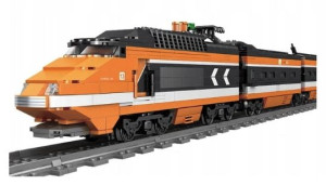 Klocki City Pociąg Tgv Elektryczny Osobowy Szybki