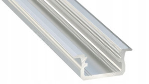 Profil Lumines Typb Wpuszczany Surowy Aluminium 1m