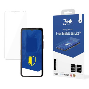 Niepękające szkło hybrydowe do CAT S75 - 3mk FlexibleGlass Lite
