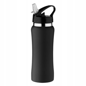 BIDON TERMICZNY KUBEK TERMOS prezent czarny 400ml