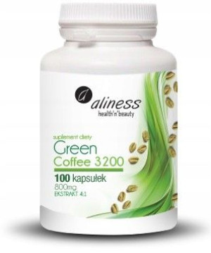 Aliness Green Coffee 3200 ZIELONA KAWA CHROM 100k