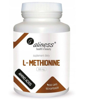 Aliness L-Methionine 500mg 100 caps.