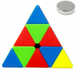 Nowa Magnetyczna Kostka 3x3 Piramida +algorytmy Pl