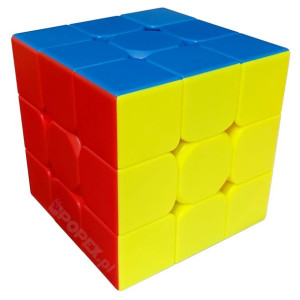 NOWA Kostka 3x3 o 50% WIĘKSZA 9 cm + ALGORYTMY PL