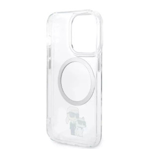 Etui Karl Lagerfeld do iPhone 14 Pro Max 6,7" hardcase Iconic Karl&Choupet