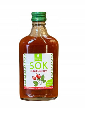 SOK Z DZIKIEJ RÓŻY 200ml-czerwona bomba witaminowa