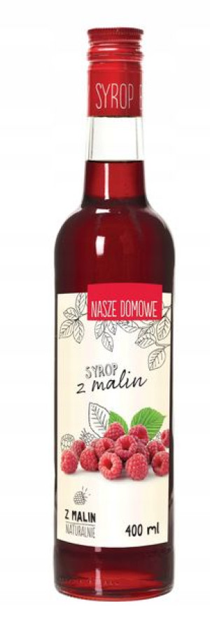 NASZE DOMOWE Syrop z malin 400 ml