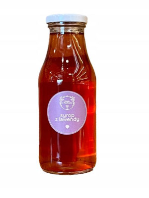 SYROP Z LAWENDY 330ml - domowy, naturalny sok