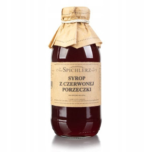 Syrop z czerwonej porzeczki ~ 330 ml ~ Spichlerz