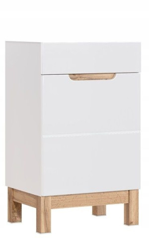 Szafka pod umywalkę 50 do łazienki BALI WHITE 824