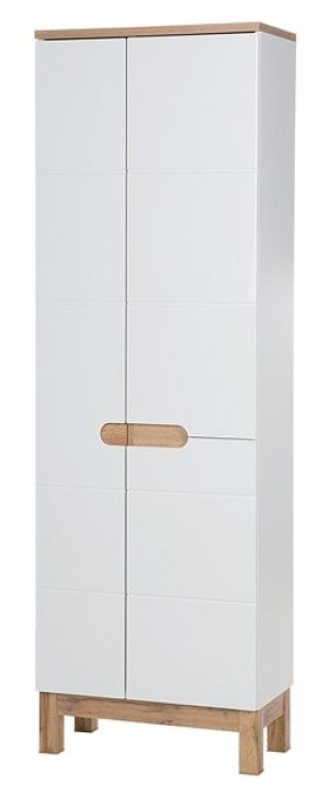 Szafka do łazienki słupek na mopa BALI WHITE 900