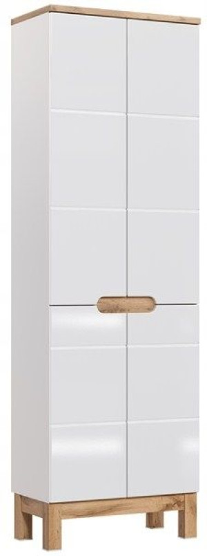 Szafka do łazienki słupek 60 cm BALI WHITE 805