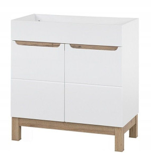 Szafka pod umywalkę 80 do łazienki BALI WHITE 821