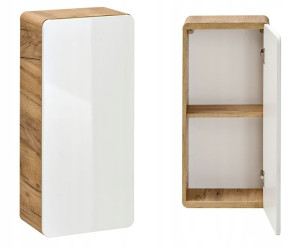 Aruba 830 Szafka 35 Cm Wisząca Craft Złoty / Biały