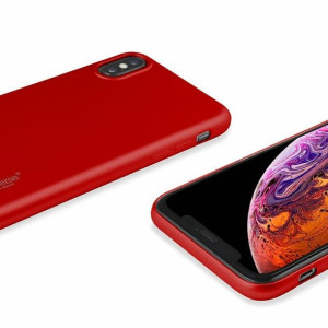 Etui Reverse Do Samsung A30s Czerwony