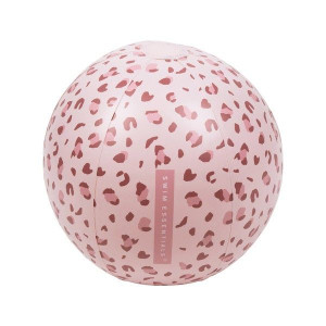 The Swim Essentials Duża piłka Old Pink Leopard