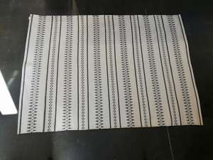Dywan płaskotkany Jute & Co 155 x 215 cm BAWEŁNA