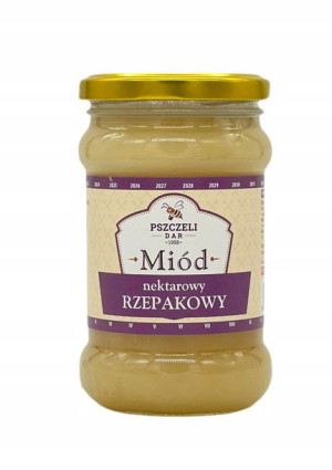 Miód rzepakowy 400g z Podkarpacia - Pszczeli Dar