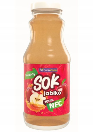Sok jabłkowy NFC tłoczony 250ml - NaturaVena