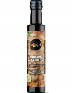 Sok Kurkuma Z Cytryną 250 Ml A To Dobre