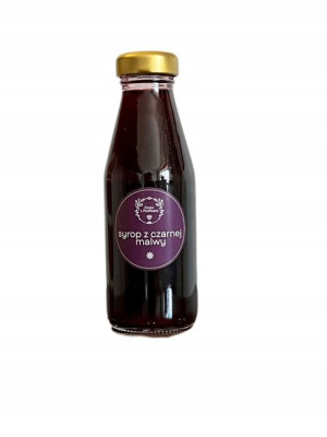 Syrop Z Kwiatów Malwy Czarnej - Sok Handmade