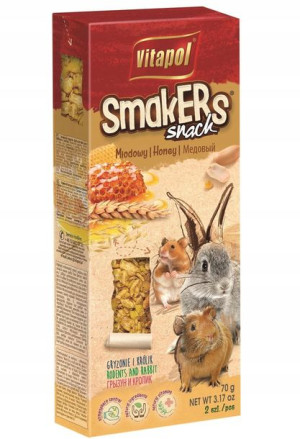 Vitapol Smakers miodowy gryzoń królik 2 szt. 90 g