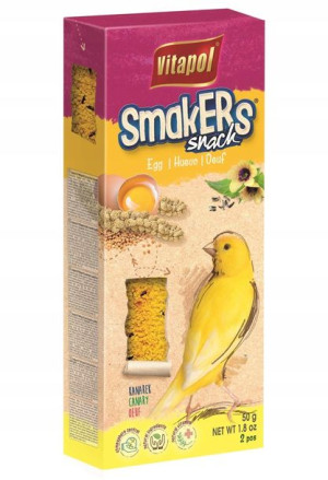 Vitapol Smakers Snack jajeczny dla kanarka 2 szt.