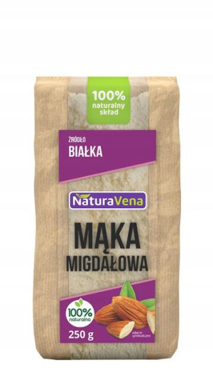 Mąka Migdałowa Naturalny Skład 250g - Naturavena