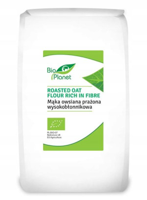 Mąka Owsiana Prażona Wysokobłonnikowa Bio 800g