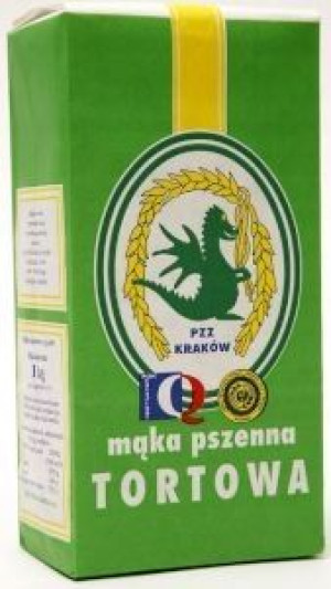 Mąka pszenna tortowa PZZ Kraków 1 kg TYP 450
