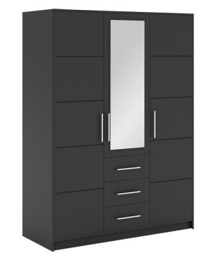 Garderoba 147 BALI D3 lustro szuflady szafa grafit