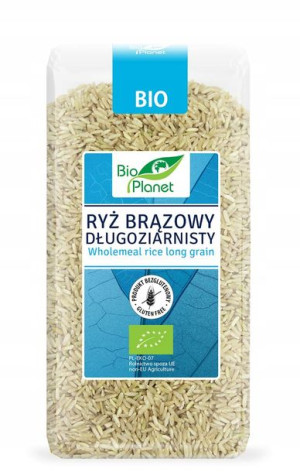 Ryż Brązowy Bezglutenowy Bio 500 G - Bio Planet