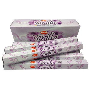 Kadzidełka HEM Vanilla (waniliowe) 120 sztuk