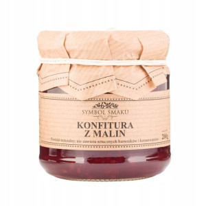Domowa konfitura z malin malinowa 200g