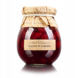 Maliny w syropie ~ 260 g ~ Spichlerz