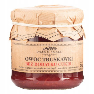 Owoc Truskawki Domowa Konfitura Bez Dodatku Cukru