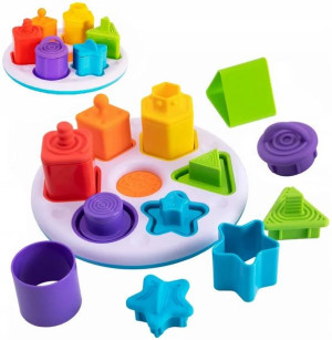 SORTER Plugzy KSZTAŁTY I KOLORY Fat Brain Toys
