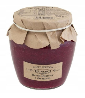 Luniak Buraczki domowe z chrzanem 480g