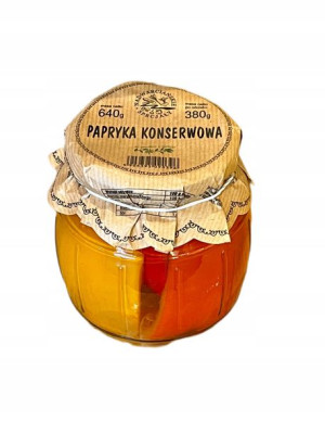 PAPRYKA KONSERWOWA tradycyjna nadwarciańskie 260g